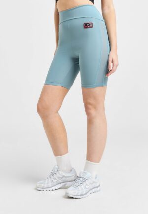 EA7 Emporio Armani Ventus Cycle Shorts - Blauw- Dames, Blauw