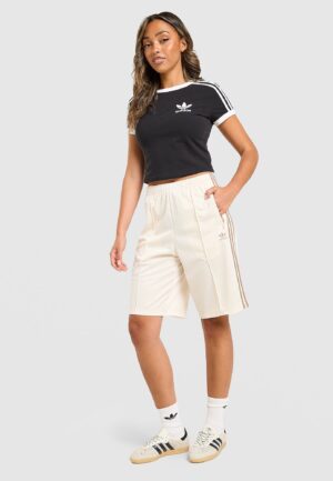 adidas Originals Firebird Long Shorts - Crème- Dames, Crème