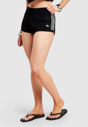 adidas Originals Crochet Shorts - Zwart- Dames, Zwart