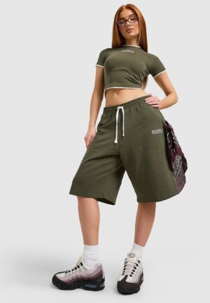 Hoodrich Cove Fleece Jorts - Grijs- Dames, Grijs