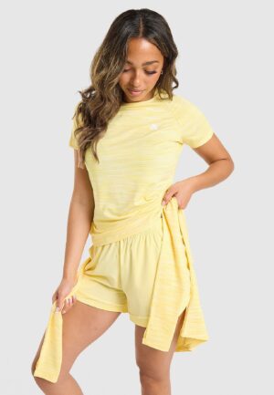 MONTIREX Trail Shorts - Geel- Dames, Geel