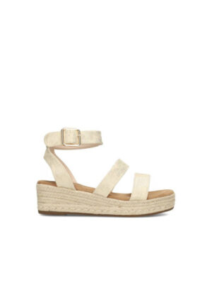 Posh - Geel | Dames | Sandaal | Geel | 40 | regular | Kamst mode