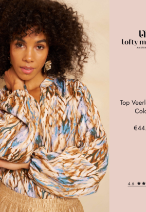 Top Veerle | Multi Colour