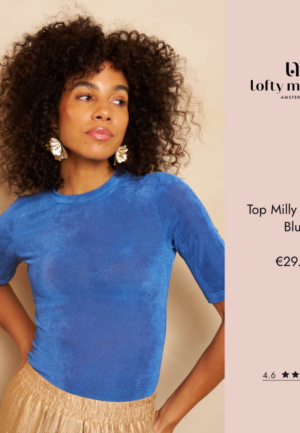 Top Milly | Cobalt Blue