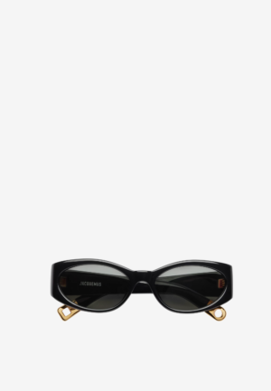 Jacquemus zonnebril Ovalo JAC4C1SUN black