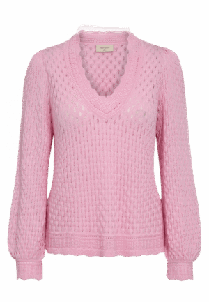 FreeQuent - Roze | Dames | Trui | Roze | L | regular | Kamst mode
