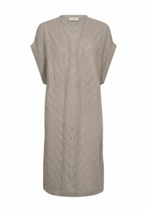 FreeQuent - Beige | Dames | Vest | Beige | XXL | regular | Kamst mode