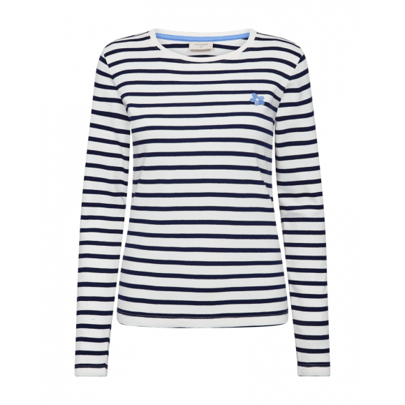 FreeQuent - Blauw | Dames | Top | Blauw | XXL | regular | Kamst mode