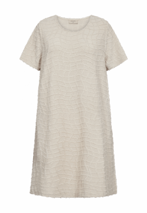 FreeQuent - Blauw | Dames | Jurk | Blauw | XXL | regular | Kamst mode