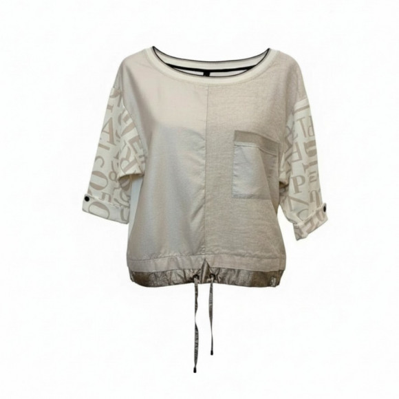 Zip73 - Wit | Dames | Blouson | Wit | XXL | regular | Kamst mode