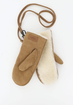 UGG handschoenen Exposed Sheepskin Mitten 22596 chesnut