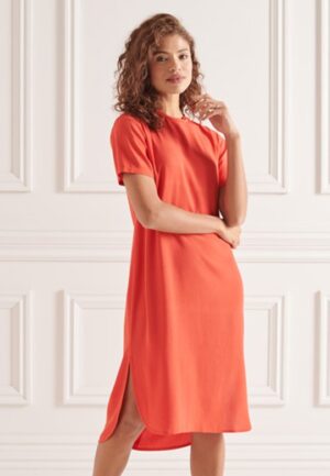 Shiftjurk met Ronde Zoom Oranje Grootte: 36