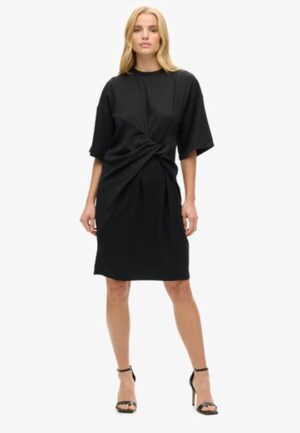 Twist T-shirtjurk in Gelimiteerde Oplage Zwart Grootte: 36