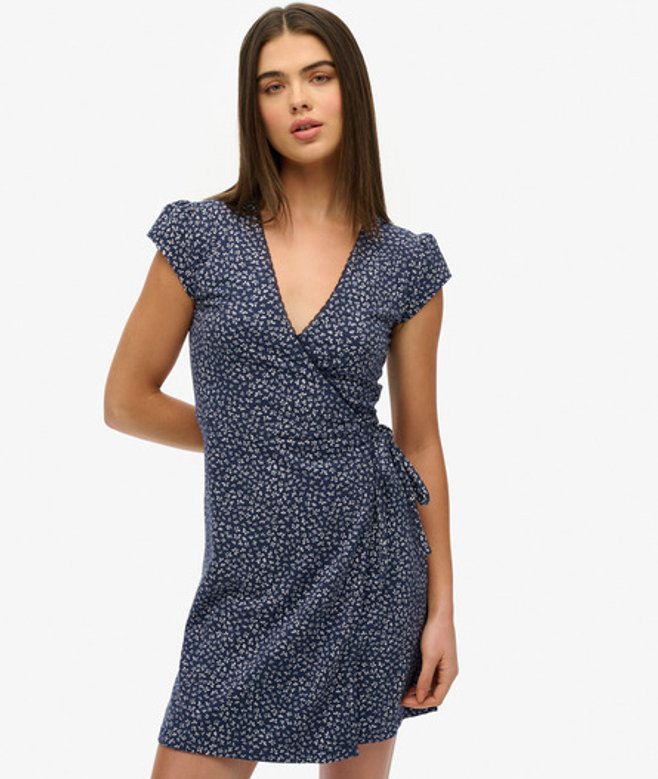 Athletic Essentials Wikkeljurk Blauw Grootte: 42
