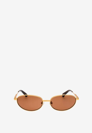 Jacquemus zonnebril Alba JAC120C1SUN yellow gold/light gold